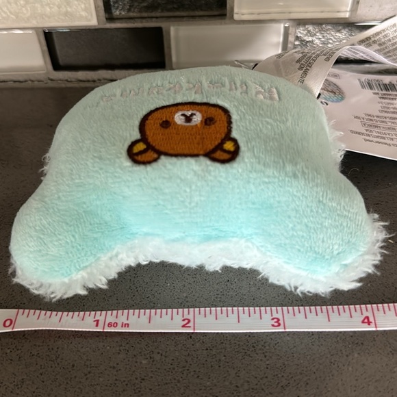 San-X RILAKKUMA Let’s Enjoy A Nap On A Cloud Plush Pillow Cushion 4” Kawaii NEW - Picture 15 of 15